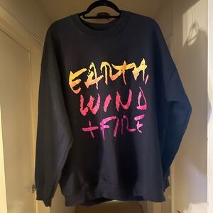 Earth Wind Fire Concert Merchandise - Crew Neck - Size XL
